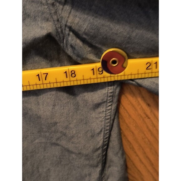 Bonobos Men's Tailored Blue Button Front Shirt Size Medium - Picture 5 of 6